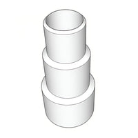 Übergangsstutzen Verlängerung von Ø50 / Ø40 / Ø32 mm