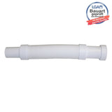Flexibler Ablaufschlauch Ø40 mm | ausziehbar 330-750 mm, Kunststoff Weiß – 2