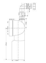 WC-Verbinder DN 100 mit 40 mm Zulauf – 2