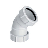 Fitting 45° Winkel mit loser Verschraubung Ø32 mm (5/4 Zoll) – 1