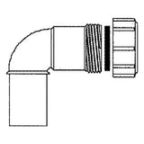 Fitting 90° Winkel, Ø40mm / Ø50 mm – 2
