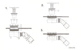 Duschablauf Ø90, Bauhöhe 60mm – 3