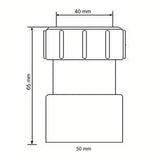 Verbindung Fitting 32/40 mm auf HT Ø50 – 3
