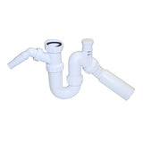 Röhren-Siphon mit Belüfter Ø50 mm – 1