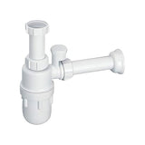 Flaschensiphon mit integriertem Belüfter 6/4 Zoll, Abgang Ø40 mm – 1