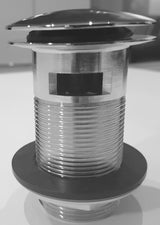 Schaftventil für Badewanne, 6/4 Zoll Gewinde, Ventilabdeckung Ø70mm – 2