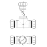 Rückschlagklappe Ø50 mm – 4