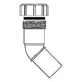 Fitting 45° Winkel – 3