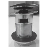 Schaftventil für Badewanne, 6/4 Zoll Gewinde, Ventilabdeckung Ø70mm – 1