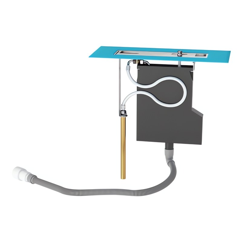 d Schlauchbox mit runder BlendeWannenrand Schlauchbox mit quadratischer Blende