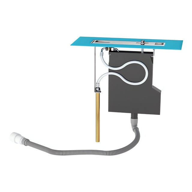 d Schlauchbox mit runder BlendeWannenrand Schlauchbox mit quadratischer Blende