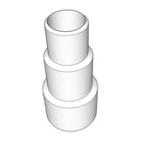 Übergangsstutzen Verlängerung von Ø50 / Ø40 / Ø32 mm – 1