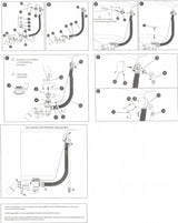 Wannen Ablauf / Überlauf-Garnitur mit Mischwasserzulauf (Wannenbefüllung) – 3