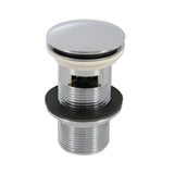 Ablaufgarnitur 1 1/4 Zoll aus massivem Messing mit Überlauf – 2