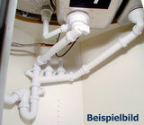 Adapter zum Anschluss von Korbventilen 6/4" mit 2 Waschgeräte-Anschlüsse – 2