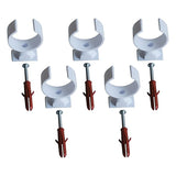 Schelle Clipset inkl. Dübel + Schrauben Ø32mm – 1