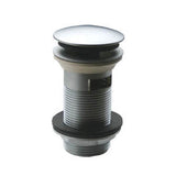 Ablaufgarnitur SATIN CHROM mit Überlauf – 1