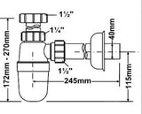 Geruchsschutz Flaschensiphon 6/4 Zoll – 2