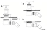 Duschablauf Ø90, Bauhöhe 90mm – 3