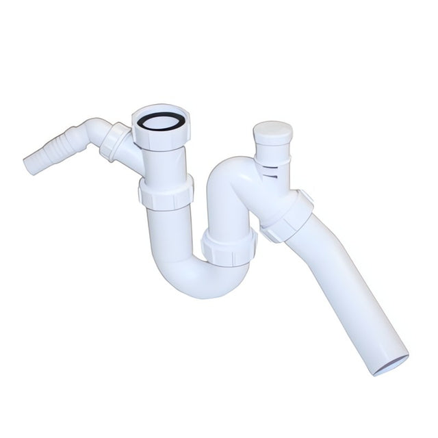Siphon mit Belüfter für die Spüle
