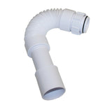 HT-Anschlussschlauch 6/4 Zoll, Abgang Ø40/50 mm, 27 cm bis 37 cm ausziehbar – 2
