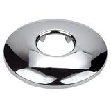 Rosette für Eckventil in Messing chrom Ø 1/2" – 1