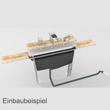Universal-Montageblock für 2- bis 5-Loch Wannenrandarmaturen – 4