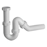 Röhrensiphon Spüle 6/4 Zoll, Abgang Ø50 mm – Geruchsverschluss – 1