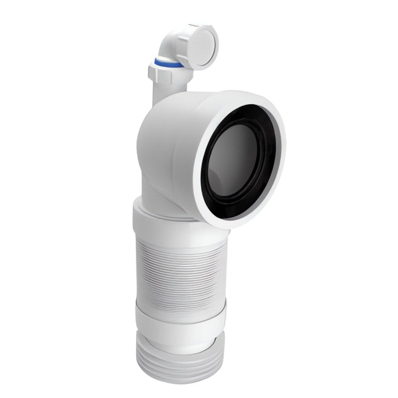 Flexible WC-Verbindung mit Zulauf