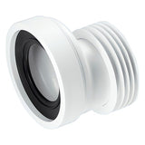 WC Anschluss 20 mm Versatz Ø110 / DN 100 L=95 – 1