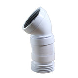 Flex WC-Anschluss 45° Winkel DN100 – 1