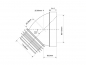 Preview: WC Anschlussstück DN100  14° / 22° / 45°
