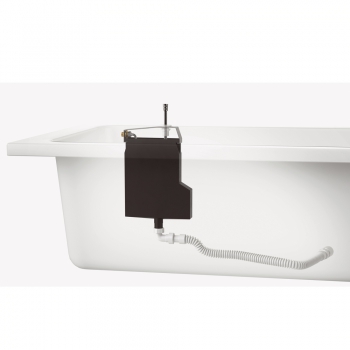 Wannenrand Schlauchbox an der Badewanne