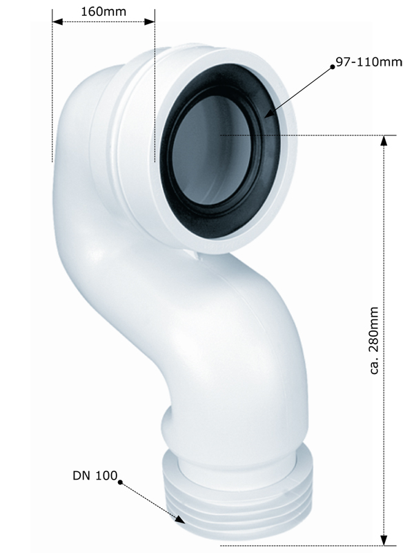 WC-Anschluss Teile