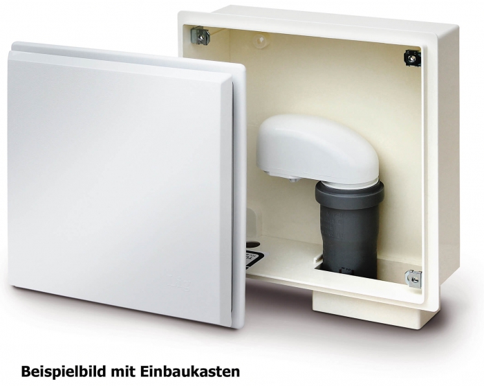 Belüftungsventil DN 50 Installation bei geringem Platzangebot