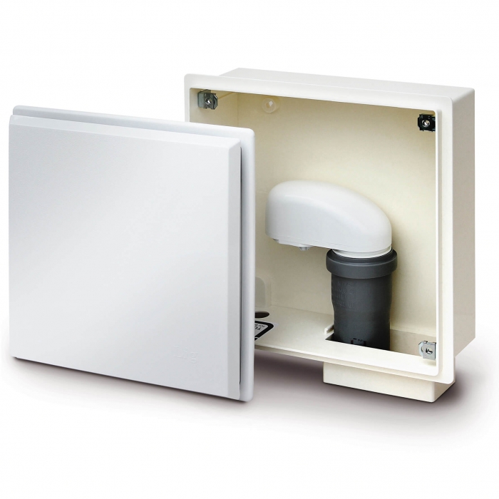 Einbaukasten für Vorwandinstallation mit Belüftungsventil DN 50