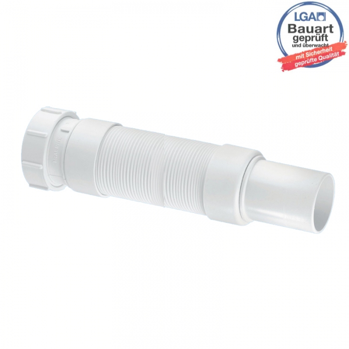 ausziehbar DN 40 Flexschlauch Abfluß Flex-Schlauch Ø 40 mm Länge: 340-780 mm 